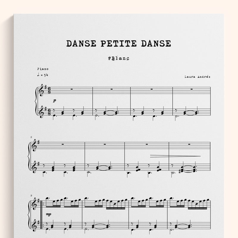 Danse, petite, danse - partitura (.pdf)